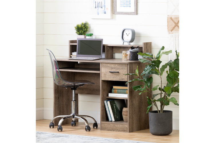 Wayfair axess computer on sale desk with hutch